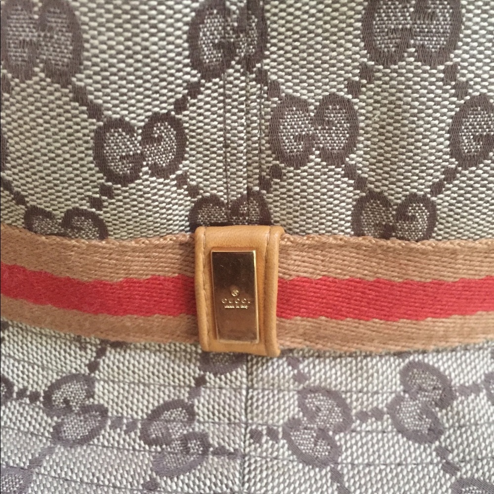 1996 Vintage Gucci Canvas Hat